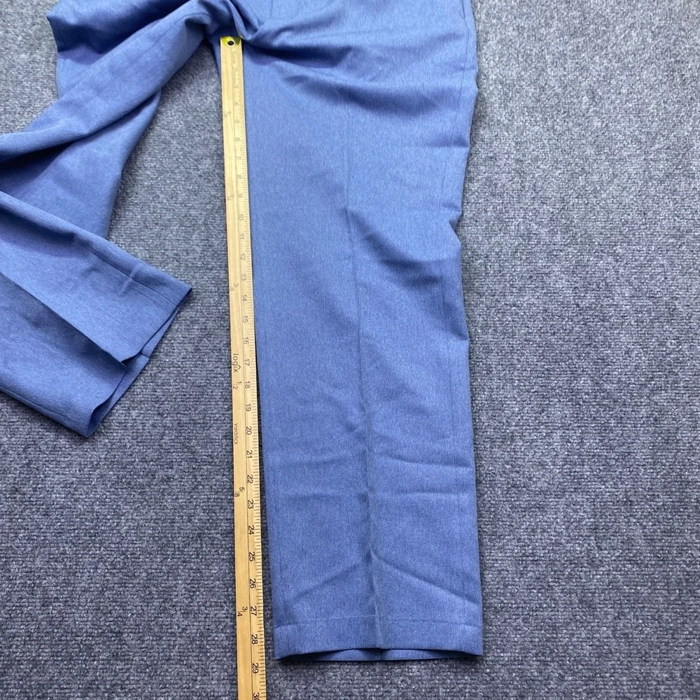 Vintage Levis Action Slacks Mens 34x29 Blue Heather Straight Leg Trousers Taloon